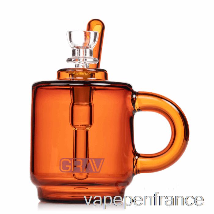 Tasse à Café Grav Barboteur De Poche Stylo Vape Ambre